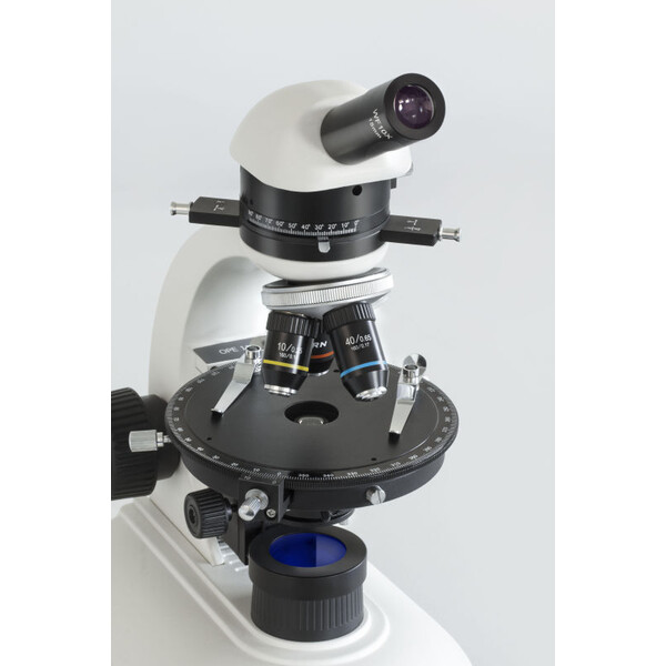 Kern Microscoop OPE 118, POL, mono, achro, 40x-400x, invallend licht, HAL, 20W