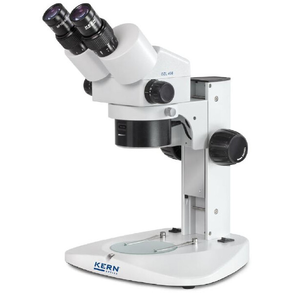 Kern Stereo microscoop OZL 456, bino, Ringlampen, 10x23, 0,21W LED, 0,75-5,0x