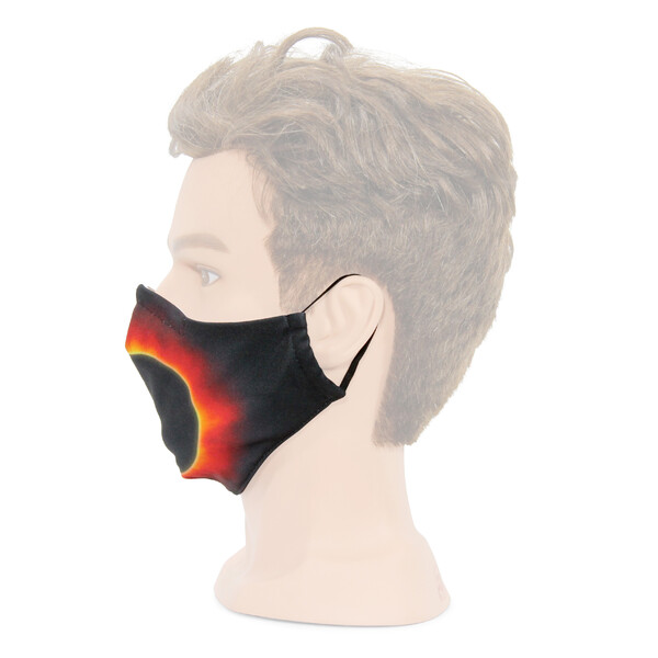 Masketo mondmasker met astromotief "zonnecorona", 5 stuk