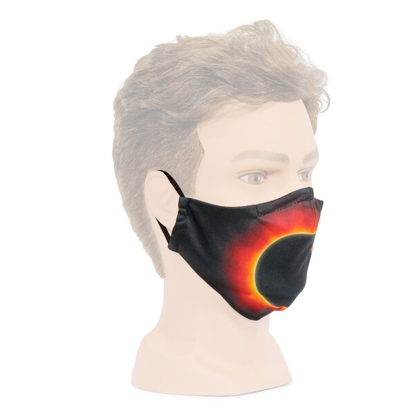 Masketo mondmasker met astromotief "zonnecorona", 5 stuk
