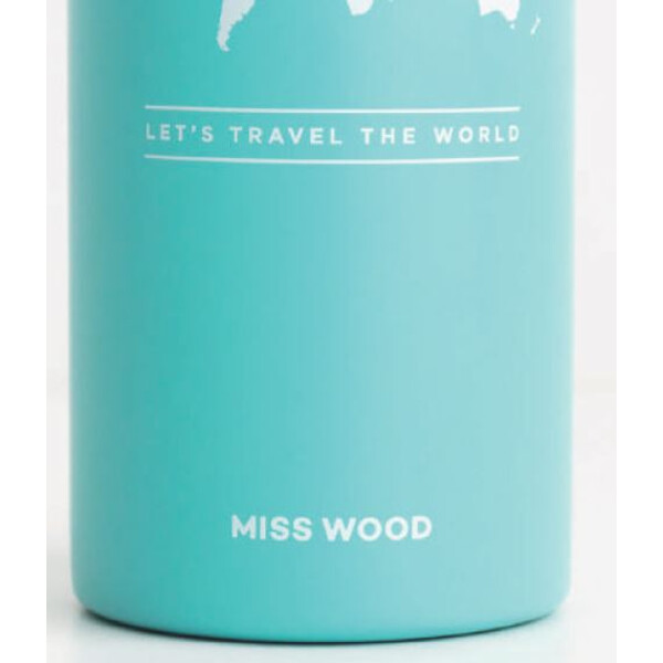 Miss Wood Bottle Electric Blue