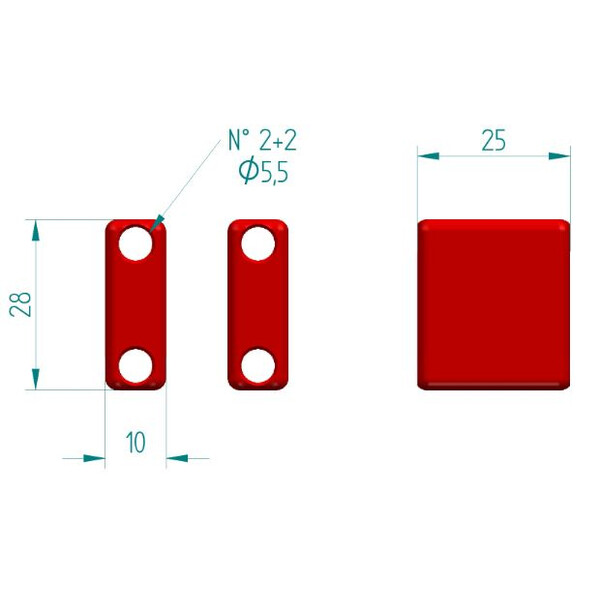 PrimaLuceLab Abstandshalter PLUS für EAGLE Core