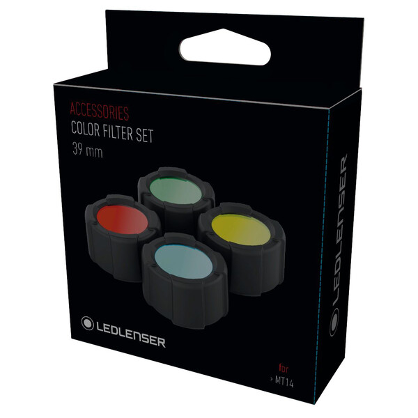 LED LENSER Set kleurenfilters 39 mm