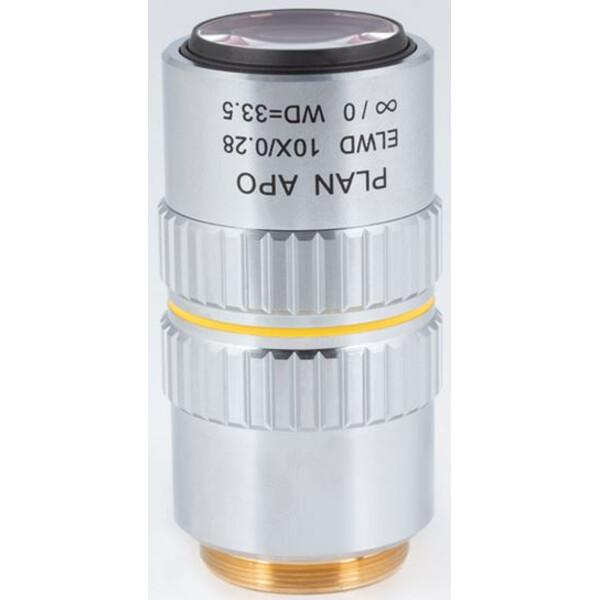 Motic Plan apochromatisch. objectief ELWD 10X/0.280 (wd:33.5mm)