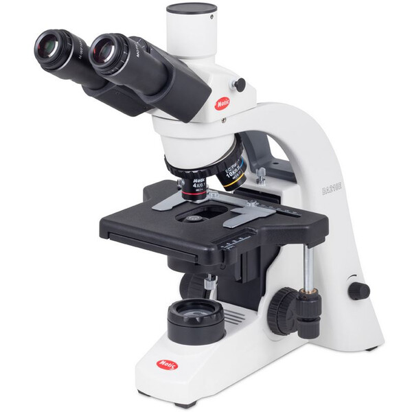 Motic Microscoop BA210E trino, INFINITY, EC-plan, achro, 40x-400x, Hal,