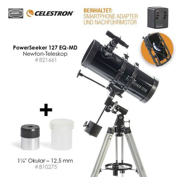 Celestron Telescoop N 127/1000 Powerseeker 127 EQ-MD Mars-Set