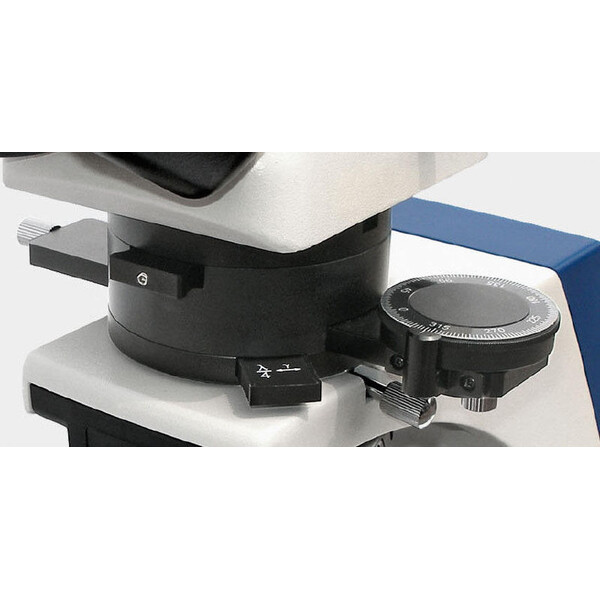 Kern Microscoop OPO 185, POL, trino, Inf plan, 40x-600x, incident/reflectielicht, HAL, 100W