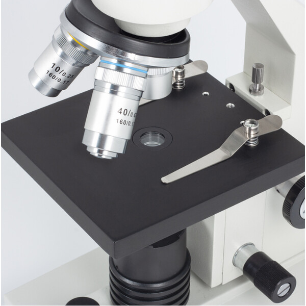 Motic Microscoop SFC-100 FLED, mono, DIN, achro, 40x-400x, LED, Accu