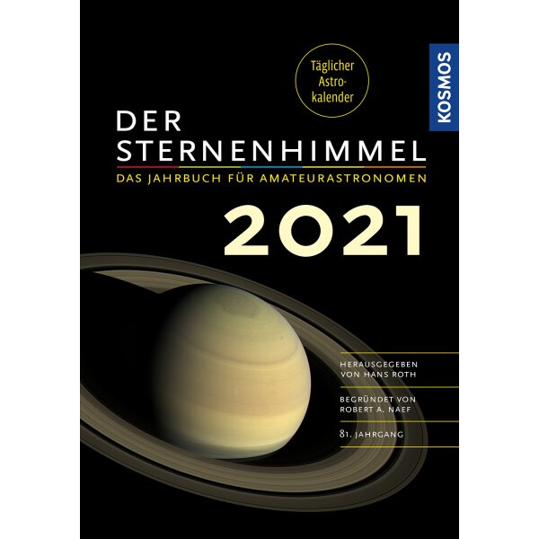 Kosmos Verlag Jaarboek De Sterrenhemel 2021