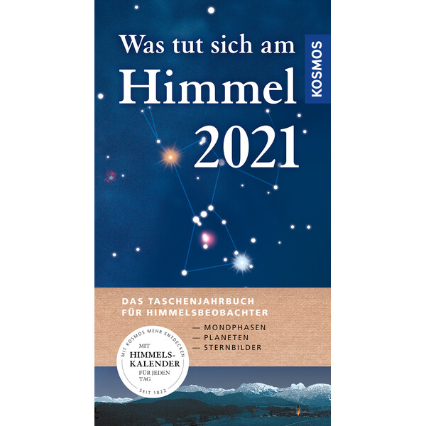 Kosmos Verlag Jaarboek Was tut sich am Himmel 2021