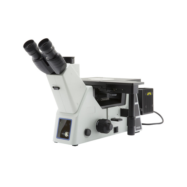 Optika Omgekeerde microscoop Mikroskop IM-5MET-UK, trino, invers, IOS, w.o. objectives, UK