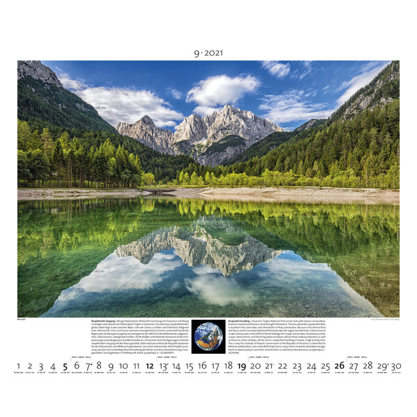 Palazzi Verlag Kalender Planet Earth 2021