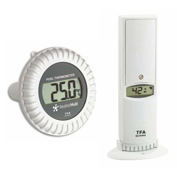 TFA Thermo-Hygro zender met zwembadzender WEATHERHUB