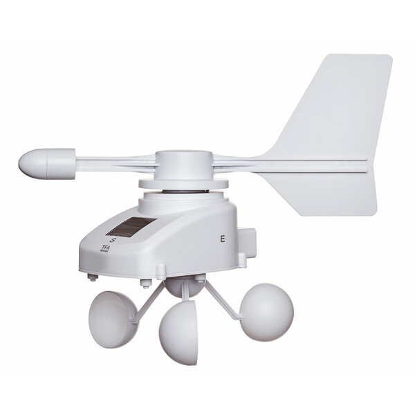 TFA WEATHERHUB draadloze anemometer op zonne-energie