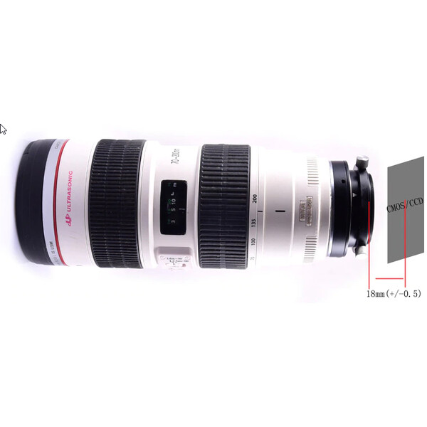 Artesky M48 adapter voor Canon EOS lenzen