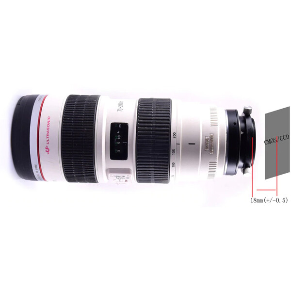 Artesky M54 adapter voor Canon EOS lenzen