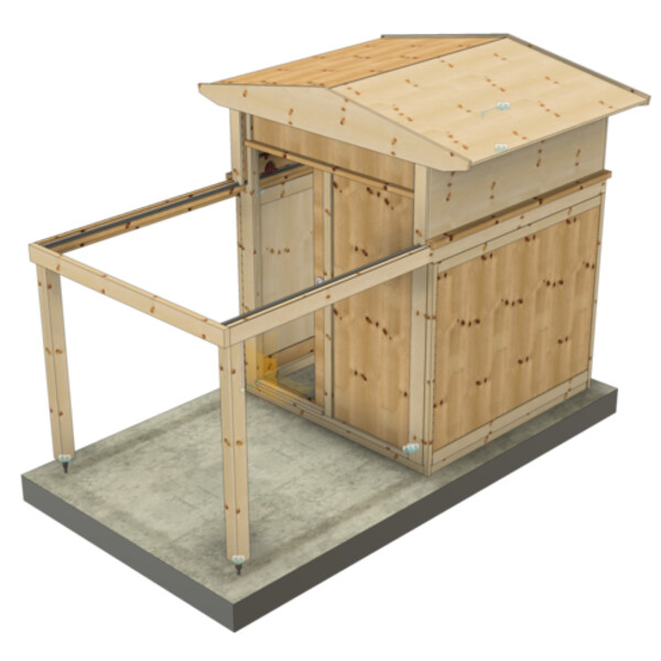 Dome Parts GreenLine MICRO-MS20 observatorium met roldak