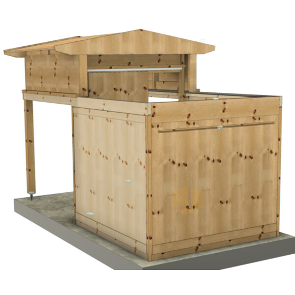 Dome Parts GreenLine MICRO-MS20 observatorium met roldak