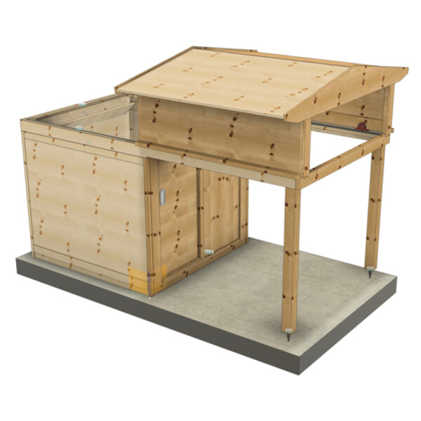 Dome Parts GreenLine MICRO-MS20 observatorium met roldak