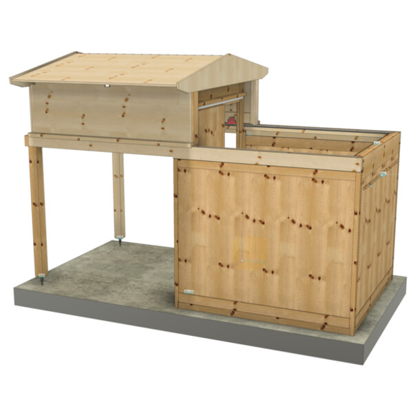 Dome Parts GreenLine MICRO-MS20 observatorium met roldak