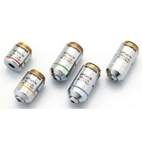 Evident Olympus Objectief MPLN20X-1-7, M Plan, Achro, Doorgelaten licht, 20x/0.4 wd 1.3mm