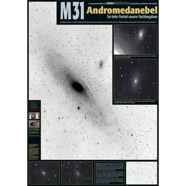 Oculum Verlag Poster M31 - Andromedanebel