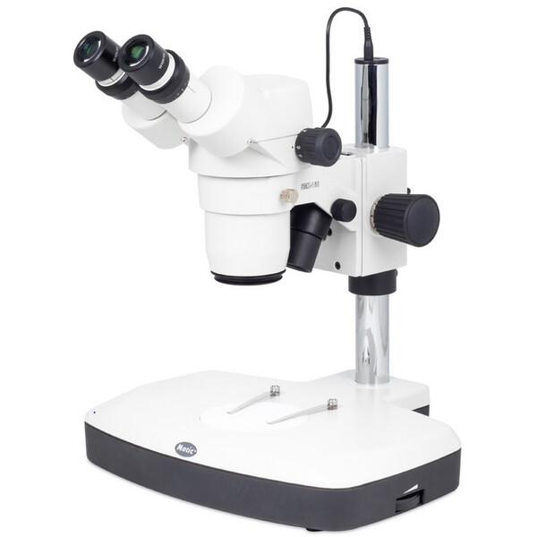 Motic zoom stereomicroscoop SMZ-168-BLED, bino, 7.5x-50x