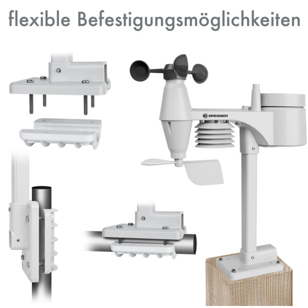 Explore Scientific Weerstation WLAN-Wettercenter mit 5-in-1 Profi-Sensor V