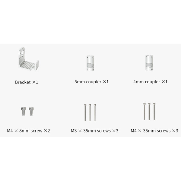 ZWO Adapters voor EAF scherpstelmotor naar Celestron C11 & C14