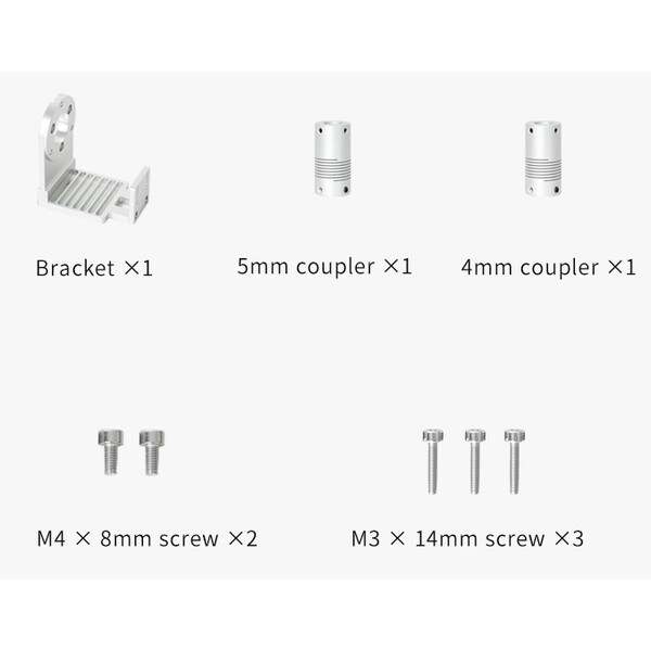 ZWO Adapters voor EAF scherpstelmotor naar Celestron C8 & C9.25