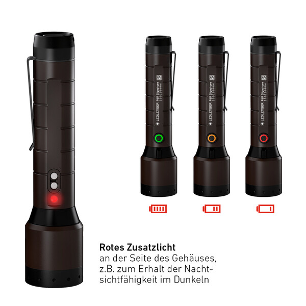 LED LENSER Zaklamp P6R-handtekening