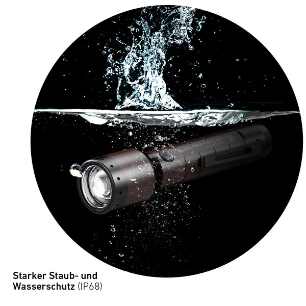 LED LENSER Zaklamp P6R-handtekening