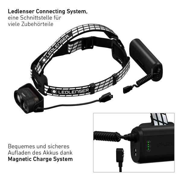LED LENSER Hoofdlamp H19R Handtekening