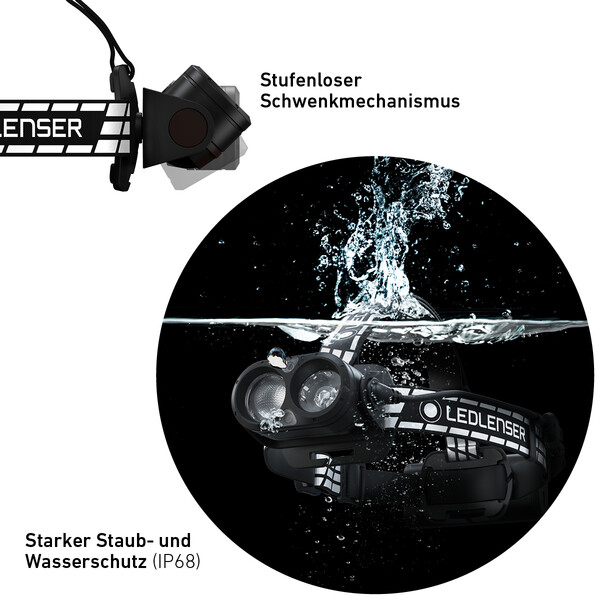 LED LENSER Hoofdlamp H19R Handtekening