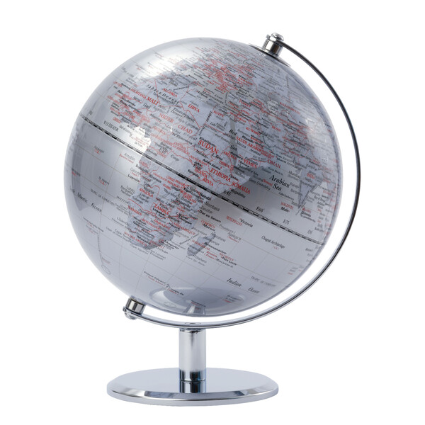 emform Globe Lunar Silver 20cm