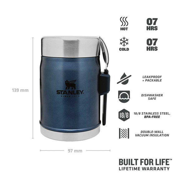 Stanley Classic voorraadpot blauw