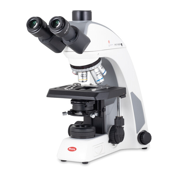 Motic Microscoop Panthera C2, trinoculair (zonder 100X), oneindig, plan, achro, 40x-400x, Halogeen/LED