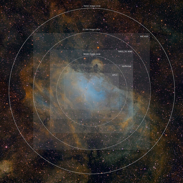 PlaneWave Dall–Kirkham telescoop DK 318/2541 IRDK CDK12.5 Astrograph