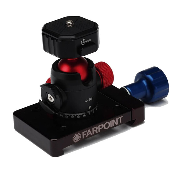 Farpoint Camera houder FDA Kugelkopf mit Prismenklemme
