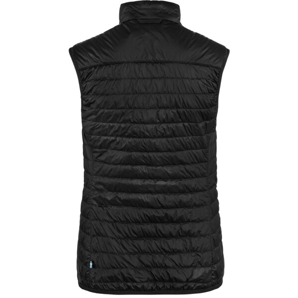 Fjällräven Abisko gewatteerd vest W, 550 Zwart, maat S