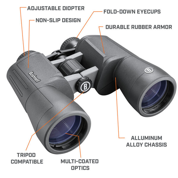 Bushnell Verrekijkers Powerview 2.0 20x50 Aluminum, MC