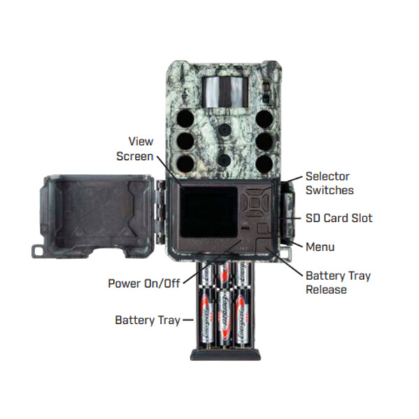 Bushnell Wildlife camera 32MP CORE DS4K Tree Bark Camo No Glow, Box 5L