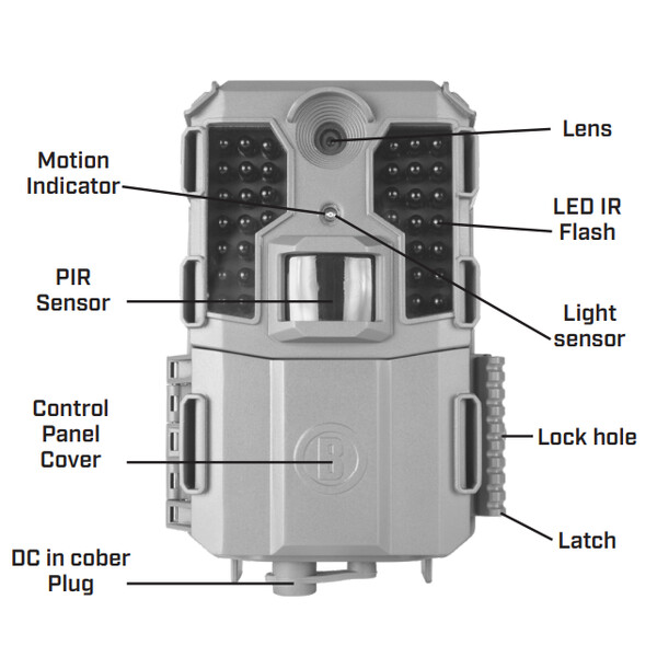 Bushnell Wildlife camera 20MP Prime L20 Tan Low Glow, Box 5L