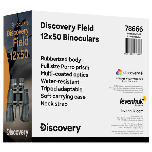 Discovery Verrekijkers 12x50 Field