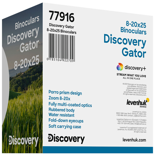 Discovery Zoom verrekijker Gator 8-20x25