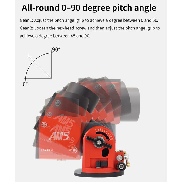 ZWO Montering AM5 Harmonic Equatorial Mount