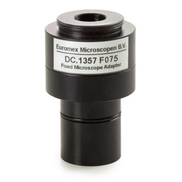 Euromex Camera adapter DC.1357, 0.75x objectief, C-Mount, f. Ø 23.2mm buis, korte schacht