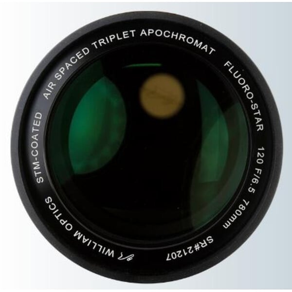 William Optics Apochromatische refractor AP Fluorostar 120/780 Space Gray OTA