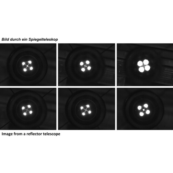 TS Optics Collimatie oculair Multi-collimator LED 2"