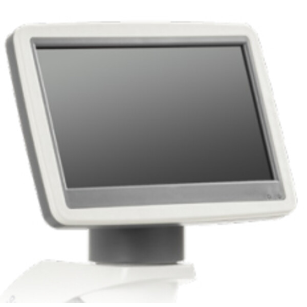 Euromex Microscoop BioBlue, BB.4200-LCD, 7 inch LCD-scherm, SMP 4/10/S40x Lenzen, DIN, 40x - 400x, 10x/18, LED, 1W, gewoon specimen stage